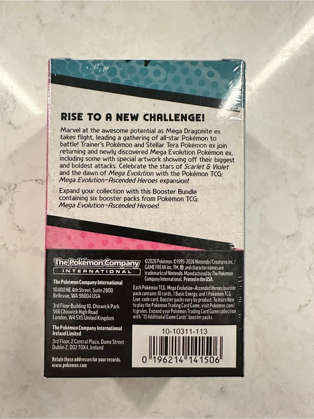 Pokemon Ascended Heroes Booster Bundle: TCG New Sealed